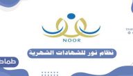 نظام نور للشهادات الشهرية .. كيفيه تسجيل الدخول إلى نظام نور
