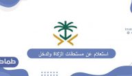 طريقة استعلام عن مستحقات الزكاة والدخل بالسعودية