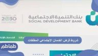 شروط قرض الضمان الاجتماعي المطلقات