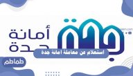 استعلام عن معاملة امانة جدة