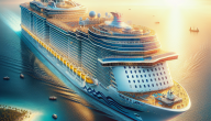 أكبر سفينة سياحية في العالم تتجه إلى فلوريدا قبل رحلتها الافتتاحية في أغسطس