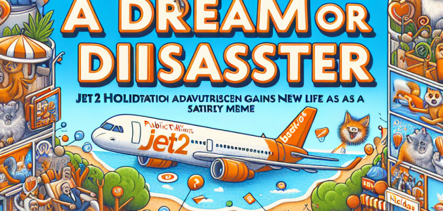 حلم أم كارثة في العلاقات العامة؟ إعلان عطلات Jet2 يكتسب حياة جديدة كميم ساخرة | الإعلان