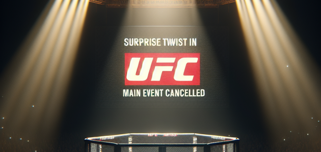 ضربة قوية لـ UFC أبوظبي بإلغاء نزال المُتنافسين على لقب الحدث المشارك الرئيسي
