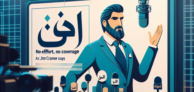 لا يوجد جهد، ولا تغطية، كما يقول جيم كرامر