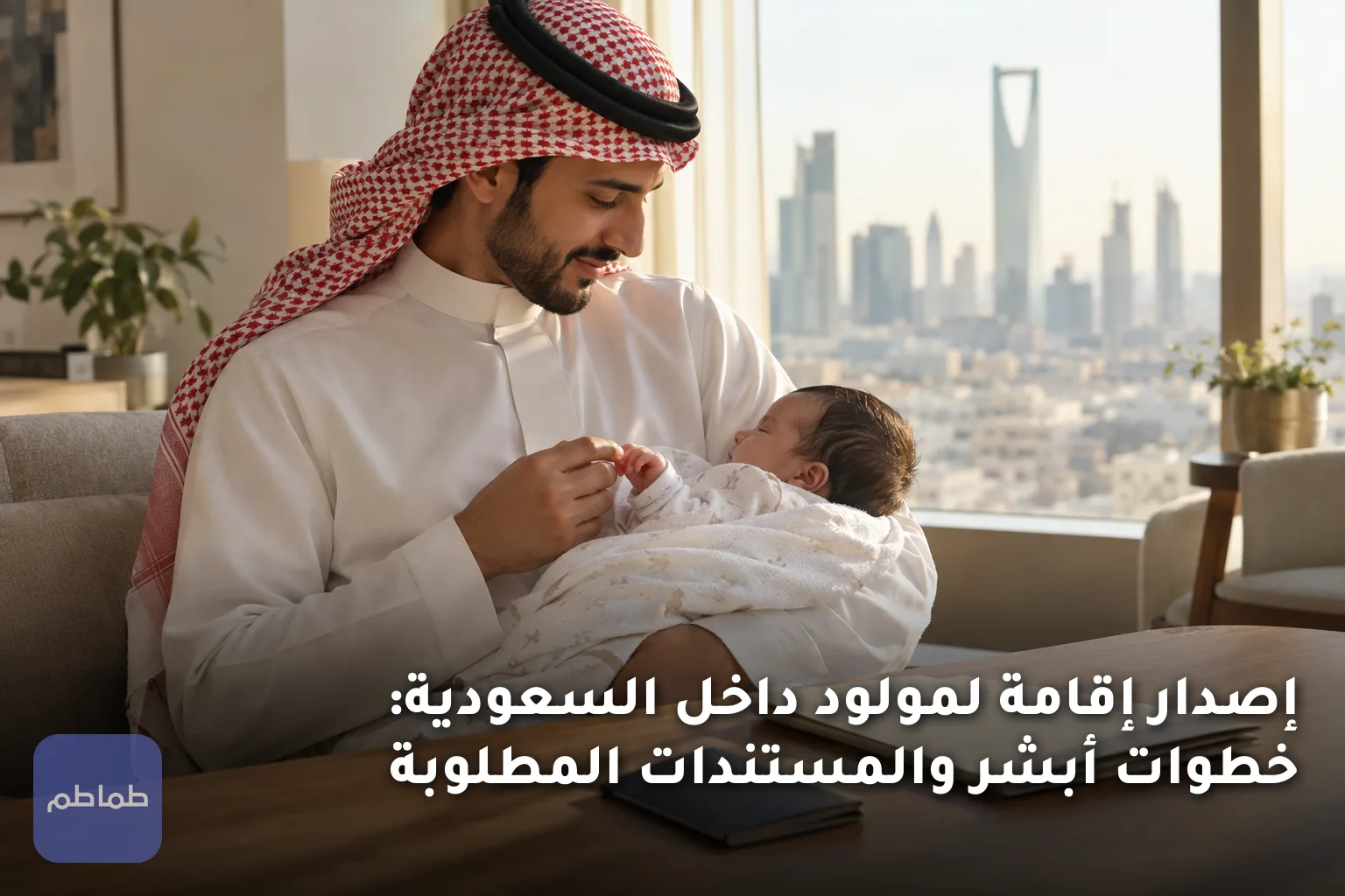 إصدار إقامة لمولود داخل السعودية: خطوات أبشر والمستندات المطلوبة
