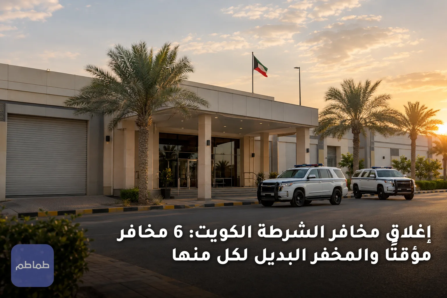 إغلاق مخافر الشرطة الكويت: 6 مخافر مؤقتًا والمخفر البديل لكل منها
