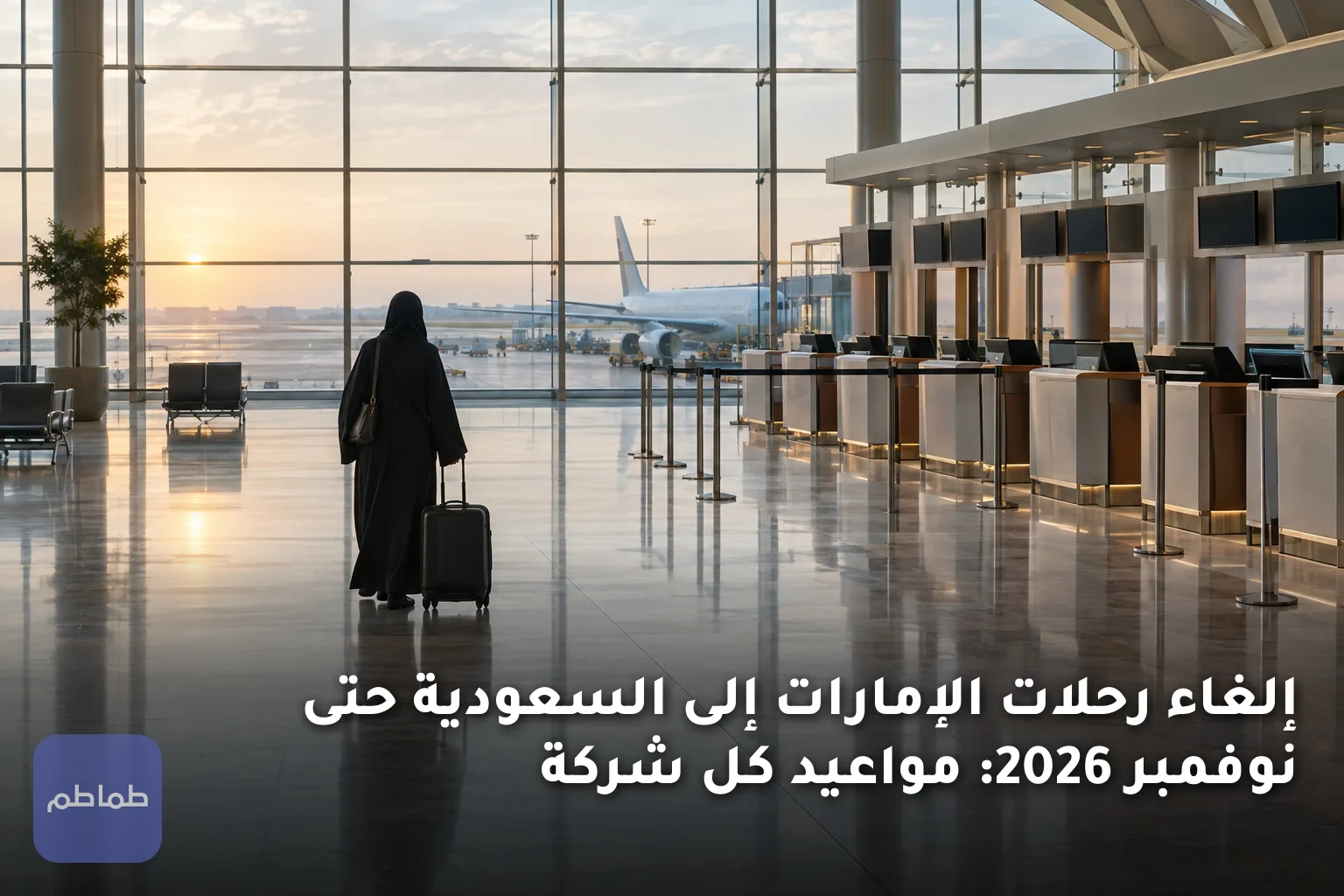 إلغاء رحلات الإمارات إلى السعودية حتى نوفمبر 2026: مواعيد كل شركة