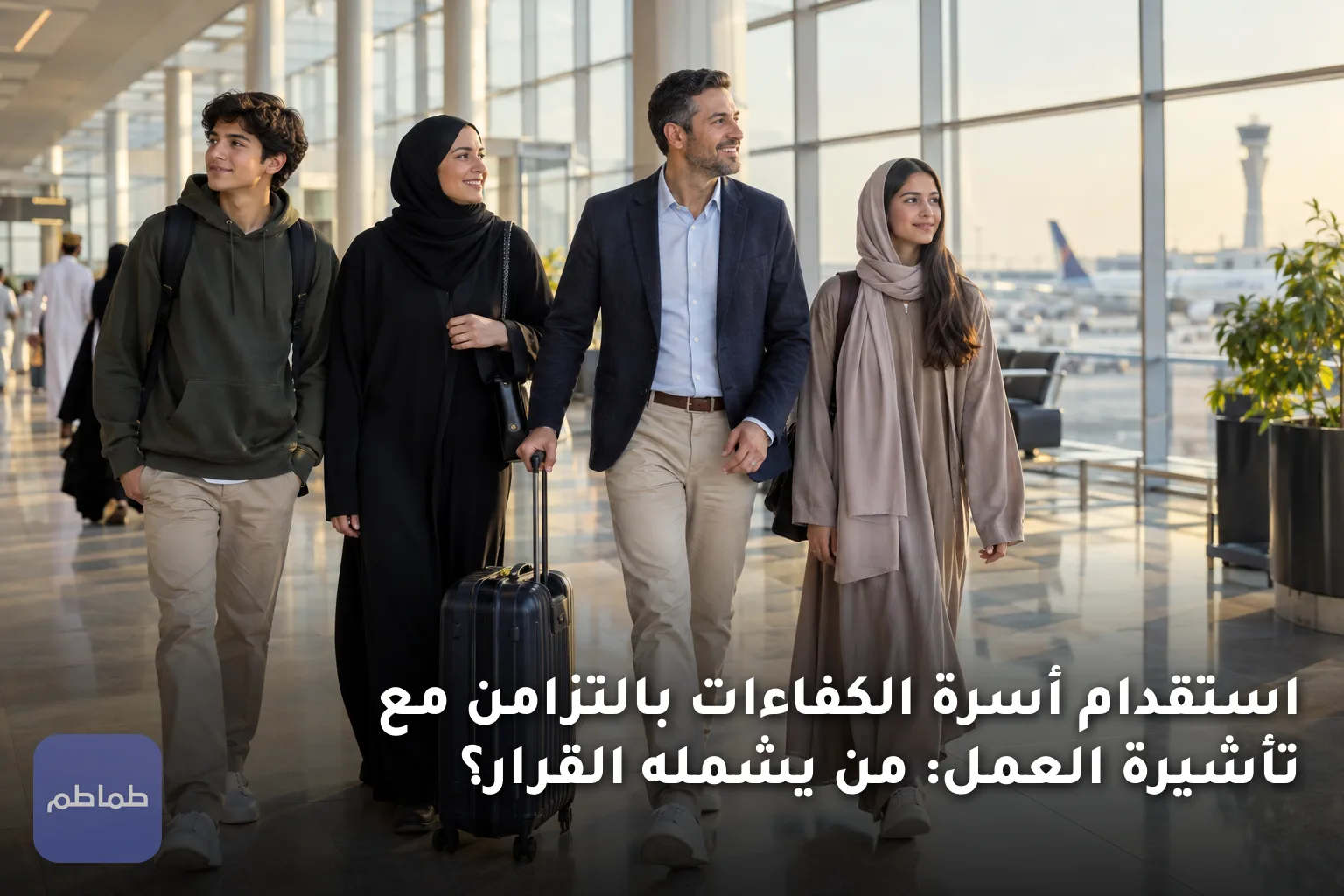 استقدام أسرة الكفاءات بالتزامن مع تأشيرة العمل: من يشمله القرار؟