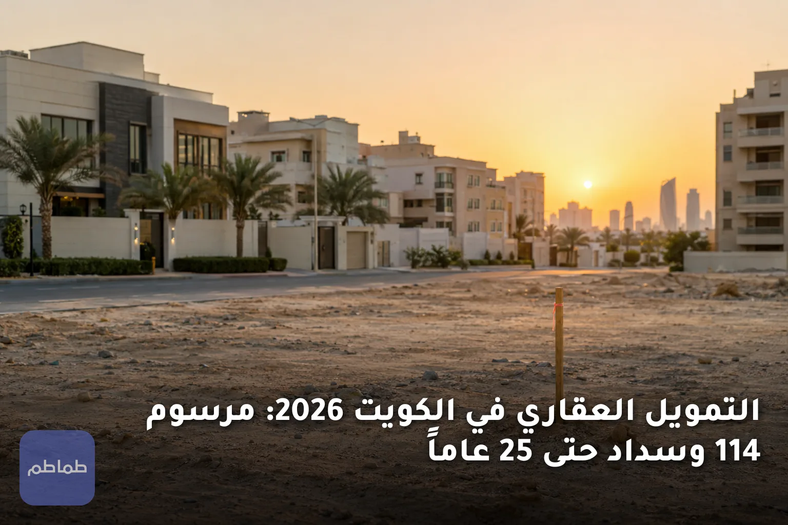 التمويل العقاري في الكويت 2026: مرسوم 114 وسداد حتى 25 عاماً