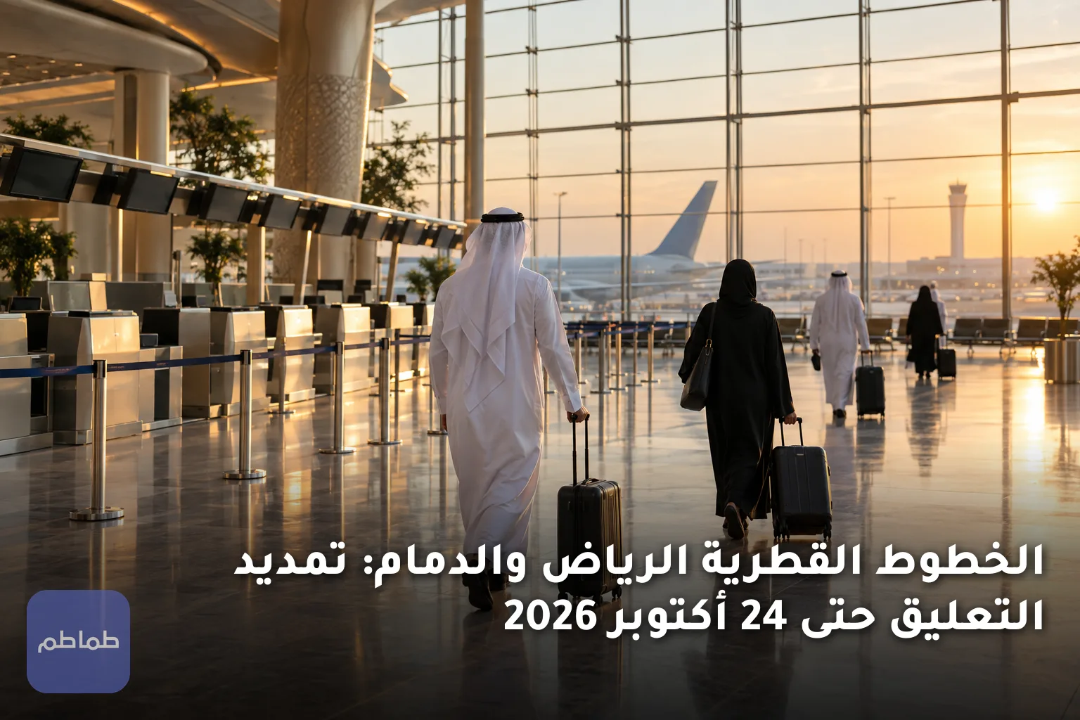 الخطوط القطرية الرياض والدمام: تمديد التعليق حتى 24 أكتوبر 2026