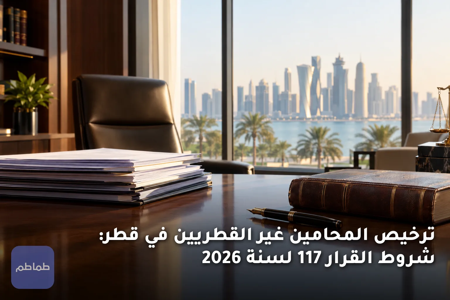 ترخيص المحامين غير القطريين في قطر: شروط القرار 117 لسنة 2026