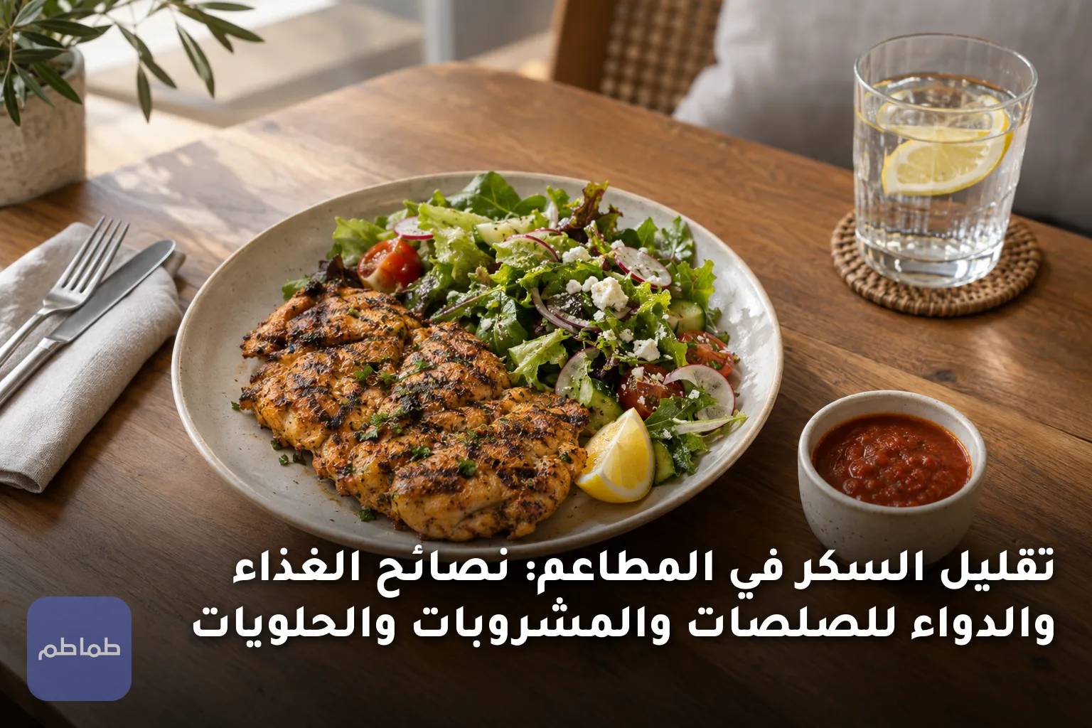 تقليل السكر في المطاعم: نصائح الغذاء والدواء للصلصات والمشروبات والحلويات