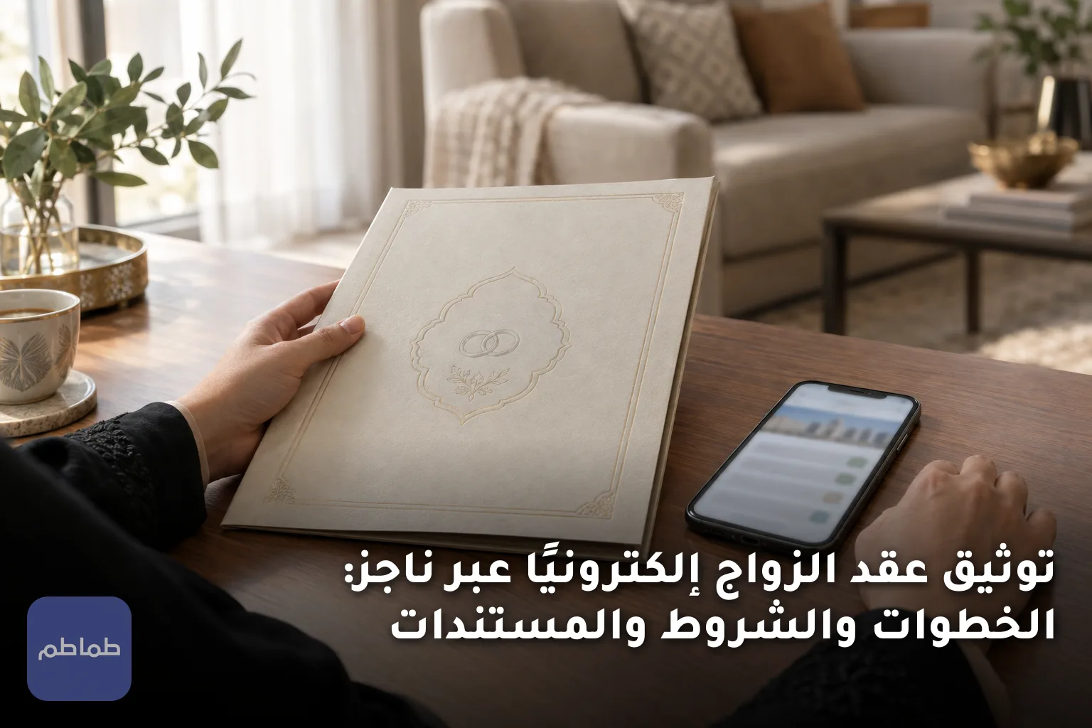 توثيق عقد الزواج إلكترونيًا عبر ناجز: الخطوات والشروط والمستندات