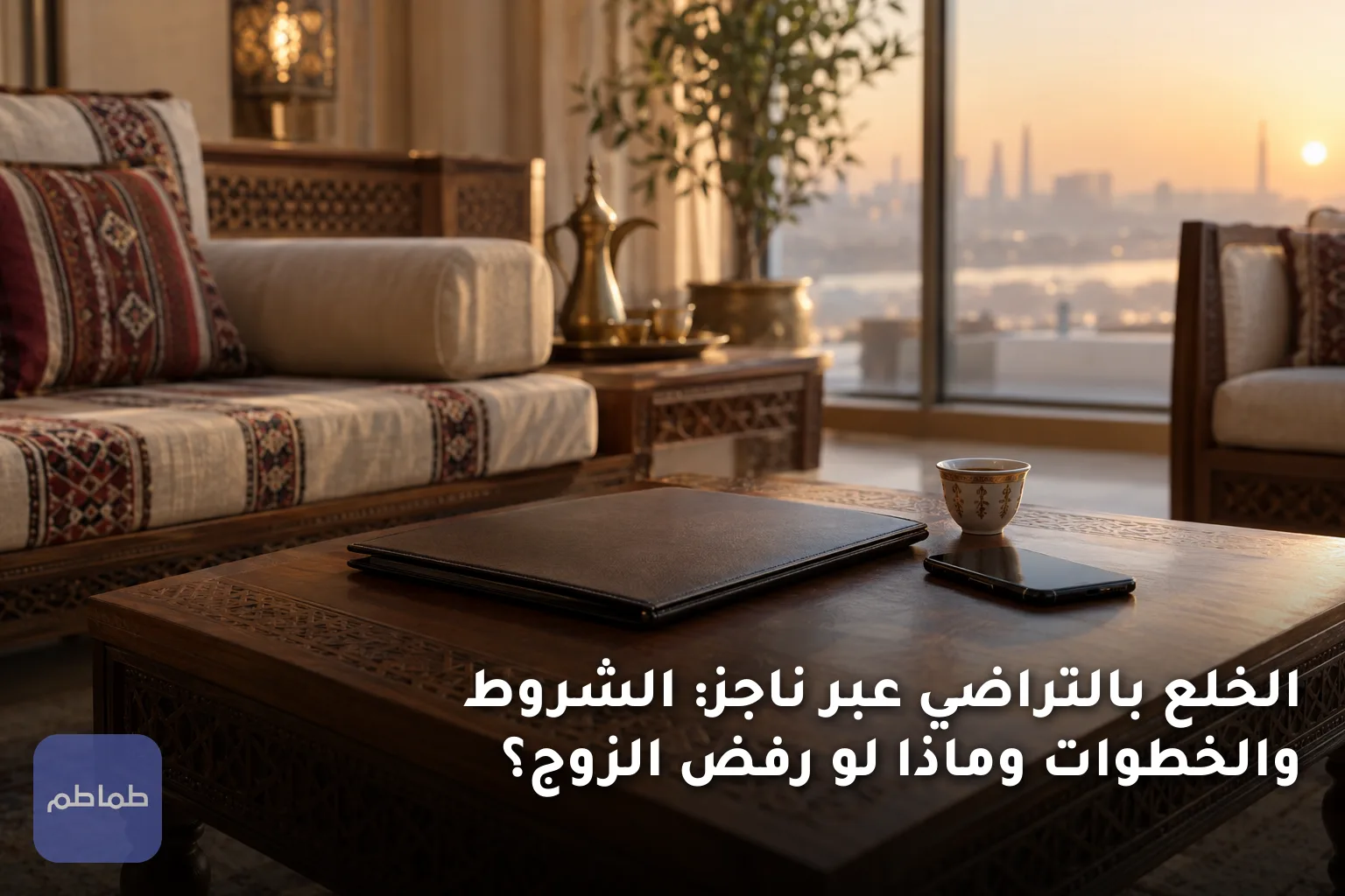 الخلع بالتراضي عبر ناجز: الشروط والخطوات وماذا لو رفض الزوج؟