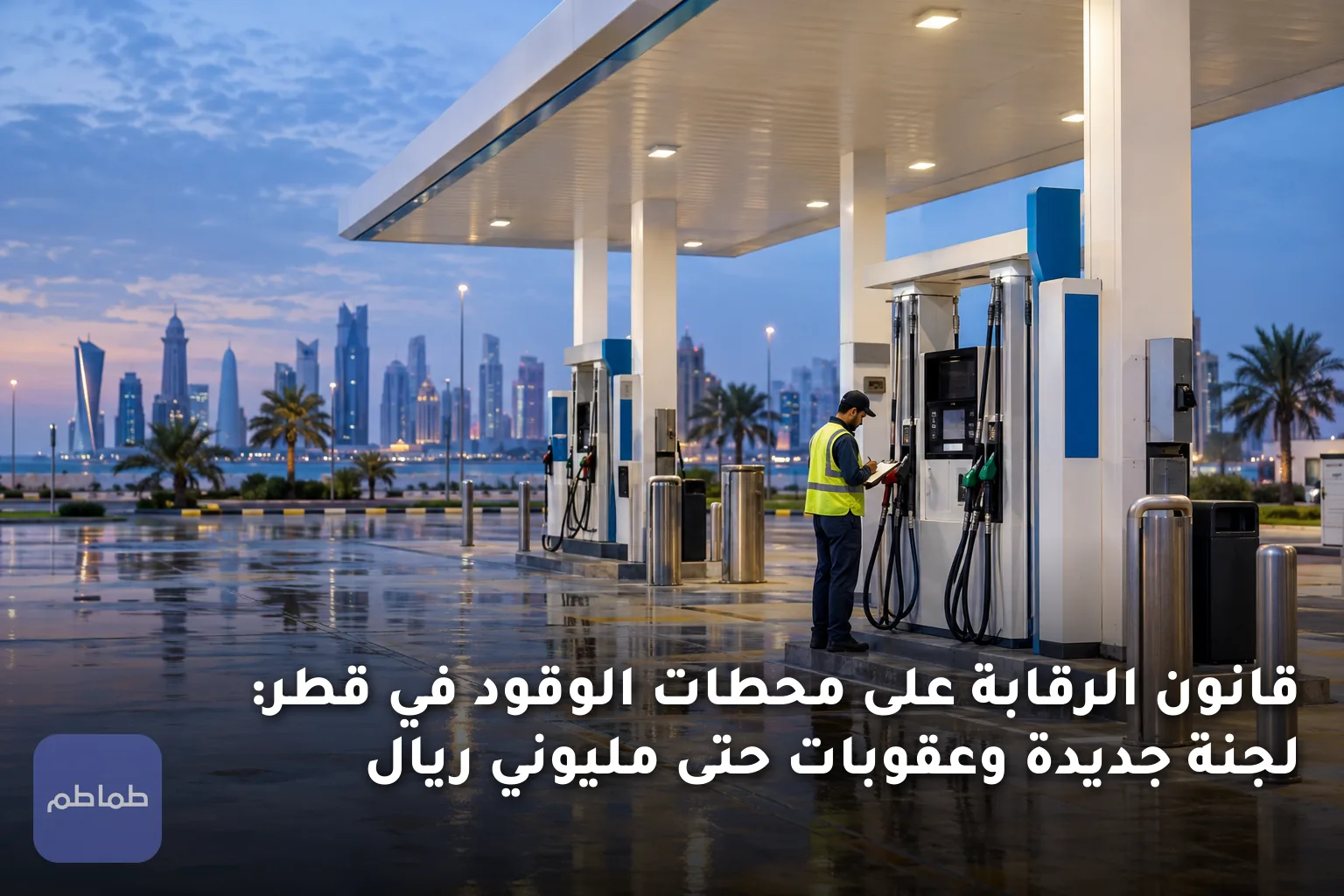 قانون الرقابة على محطات الوقود في قطر: لجنة جديدة وعقوبات حتى مليوني ريال