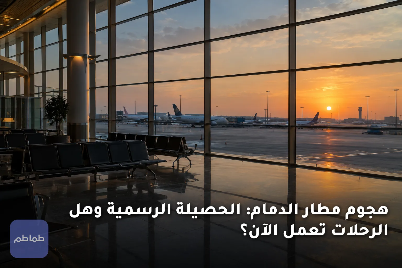 هجوم مطار الدمام: الحصيلة الرسمية وهل الرحلات تعمل الآن؟